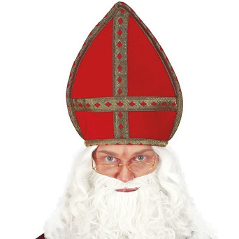 Gorro de San Nicolás para Adulto