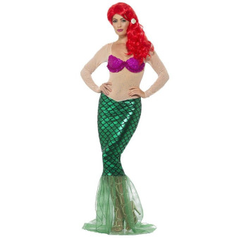 Disfraz de Sirena Sexy Deluxe para Adulto