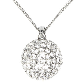 Collar de Esfera Strass para Adulto