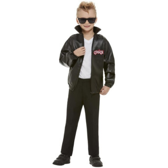 Cazadora de T-Birds de Grease de color Negro Infantil