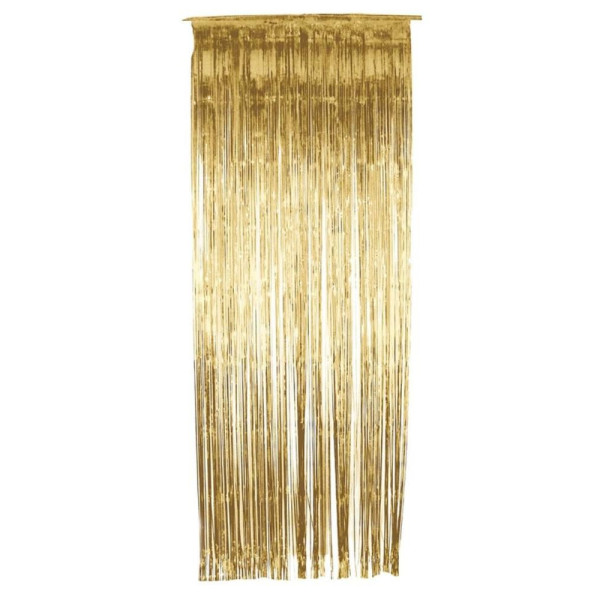 Cortina de color Oro Metalizado de 91 x 244 Centímetros