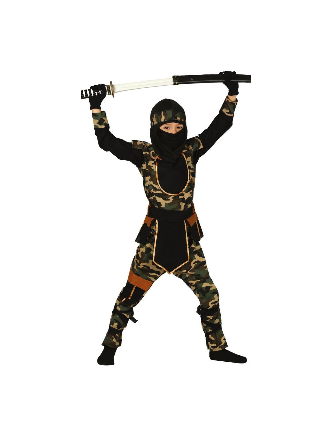 Disfraces de ninja. ¡Listo para el combate!