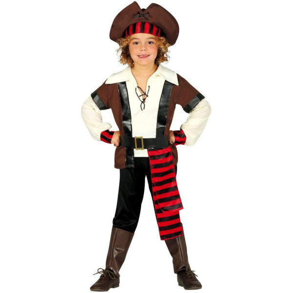Disfraz de Pirata de los Siete Mares Infantil