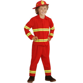 Niño disfraz bombero fotos de stock, imágenes de Niño disfraz