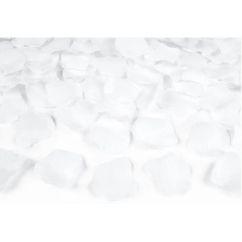 Cañón de 40 Centímetros con Confeti de Pétalos de Rosa de color Blanco