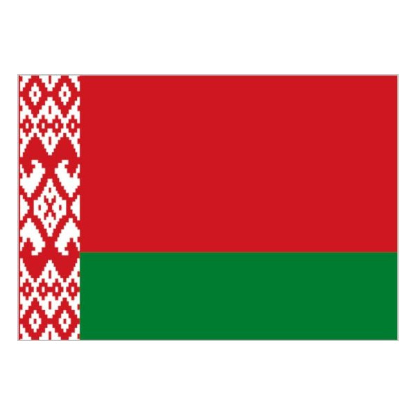Bandera de Bielorrusia de Poliéster Microperforada Reforzada