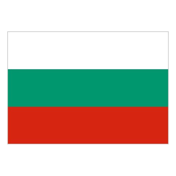 Bandera de Bulgaria de Poliéster Microperforada Reforzada