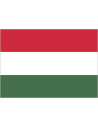 Bandera de Hungría de Poliéster Microperforada Reforzada