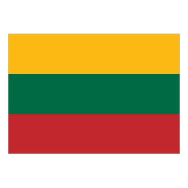 Bandera de Lituania de Poliéster Microperforada Reforzada
