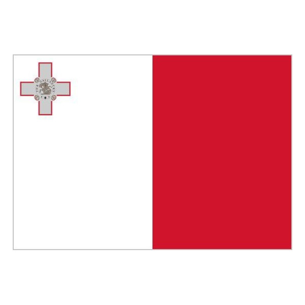 Bandera de Malta de Poliéster Microperforada Reforzada