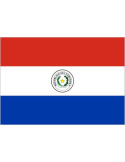 Bandera de Paraguay de Poliéster Microperforada Reforzada