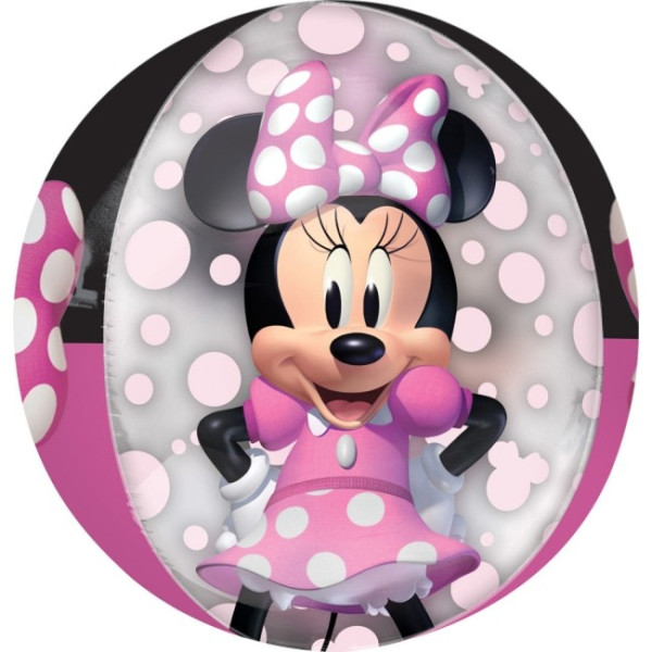 Globo Orbz de Minnie Mouse Forever de 40 Centímetros