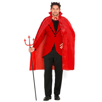 Capa de color Rojo de 115 Centímetros