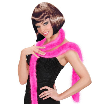 Boa de Marabú Elegante de color Rosa de 2 Metros