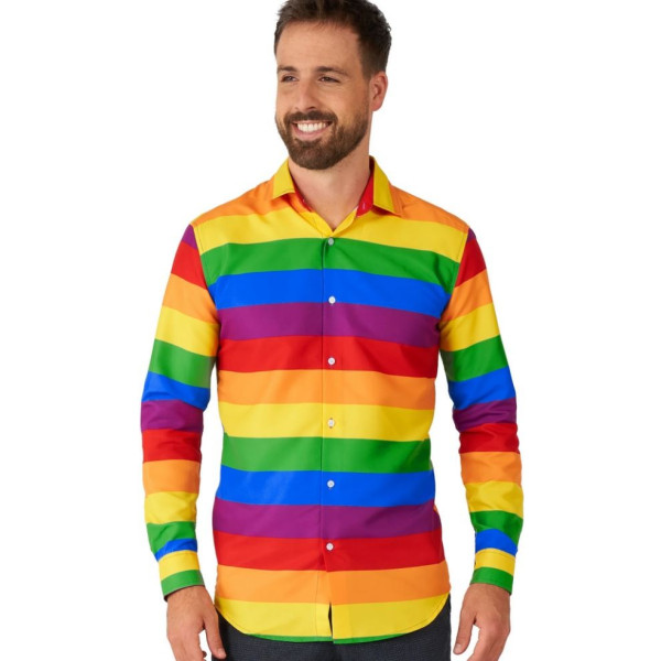 Camisa de Rainbow para Adulto