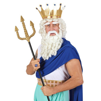 Tridente de 120 Centímetros de color Oro