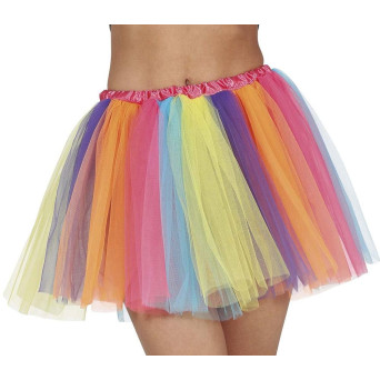 Tutú de 40 Centímetros Multicolor para Adulto
