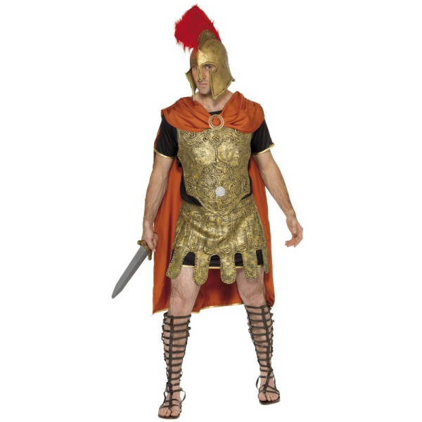Disfraz de Soldado Romano de color Oro para Adulto