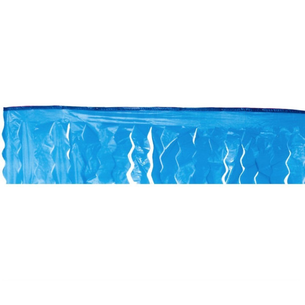Guirnalda de Fleco Plástico de 50 Metros de color Azul