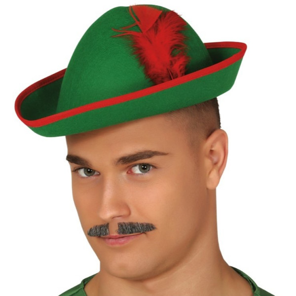 Sombrero de Ladrón de los Bosques de color Verde para Adulto