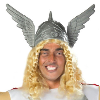 Casco de Vikingo con Alas para Adulto