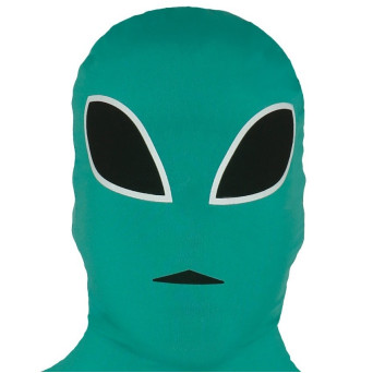 Capucha de Alienígena para Adulto