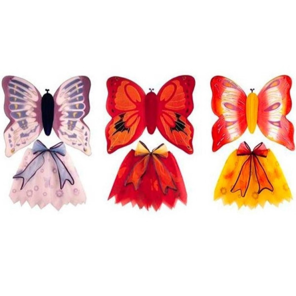 Set de Mariposa Varios Colores Infantil