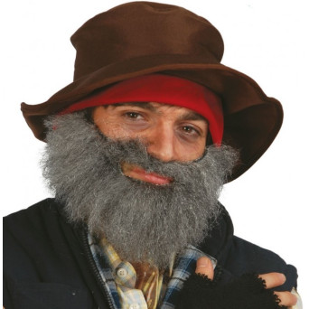 Barba Gris para Adulto