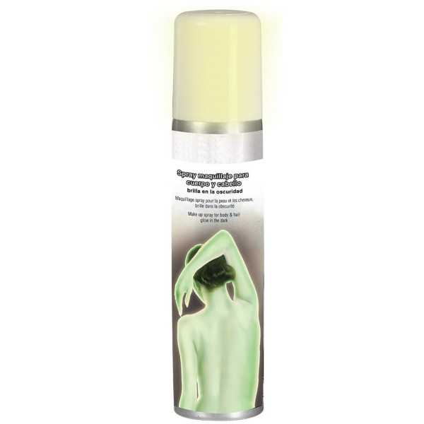 Spray de Maquillaje Fluorescente para Cuerpo y Cabello de 125 Mililitros 