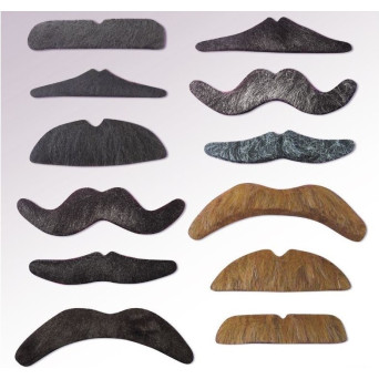 Bigote Adhesivo de Fiesta Varios Modelos para Adulto