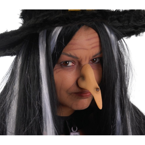 BinaryABC Nariz de disfraz de bruja, nariz de bruja falsa, disfraz de bruja  de Halloween, accesorios de fiesta de cosplay, 6 piezas