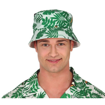 Gorro Hawaiano de Palmeras para Adulto