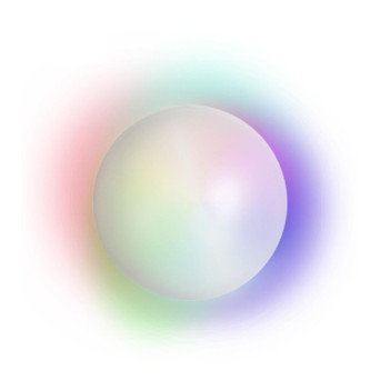 Bola de Cristal Luminosa que Cambia de Color de 12,5 Centímetros