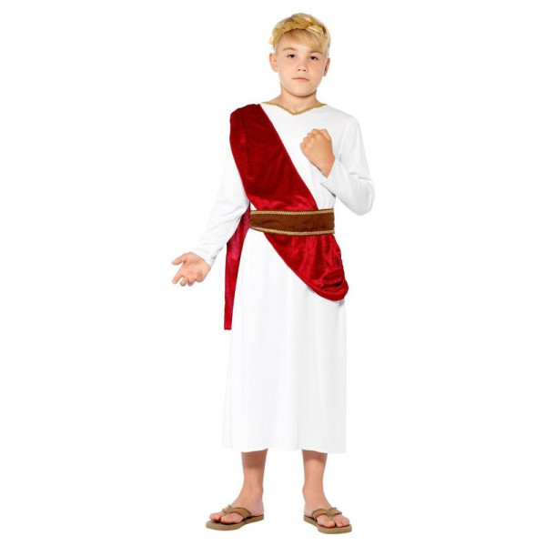 Disfraz de Romano de color Blanco Infantil