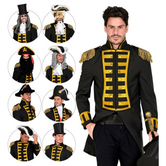 Frac de Desfile de color Negro para Adulto