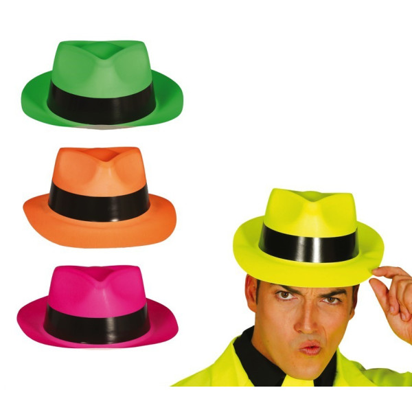 Sombrero de Gangster Varios Colores
