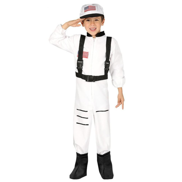 Disfraz de Astronauta de color Blanco Infantil