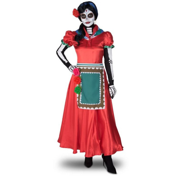 Disfraz de Rosabella del Día de los Muertos Mexicano para Adulto