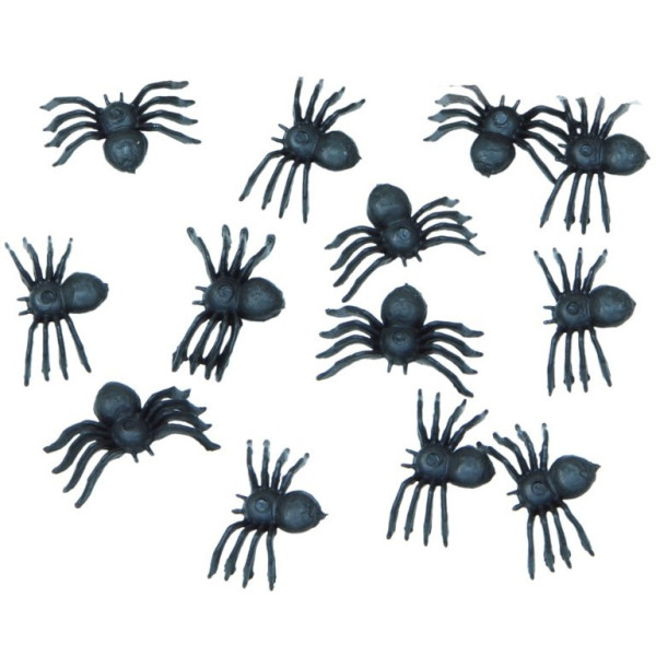 Araña 70 Unidades de color Negro