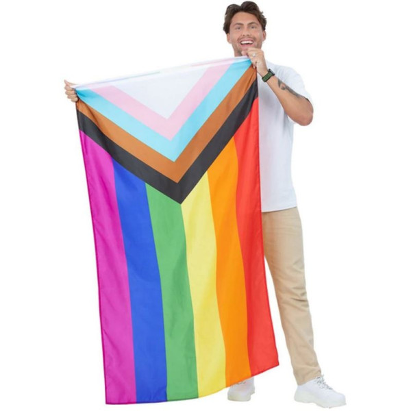 Bandera de LGBTIQ+ de 90 x 150 Centímetros