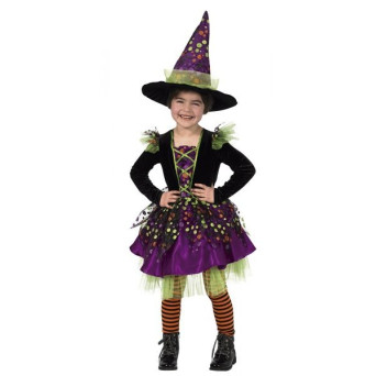 Disfraz de Brujita Puntitos Premium Infantil