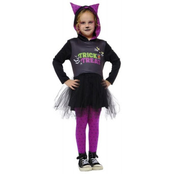 Disfraz de Gatita Linda Trick or Treat Infantil