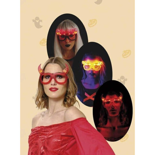 Gafas de Halloween con Luz Varios Modelos para Adu