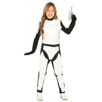 Disfraz de Soldado Espacial de color Blanco Infantil