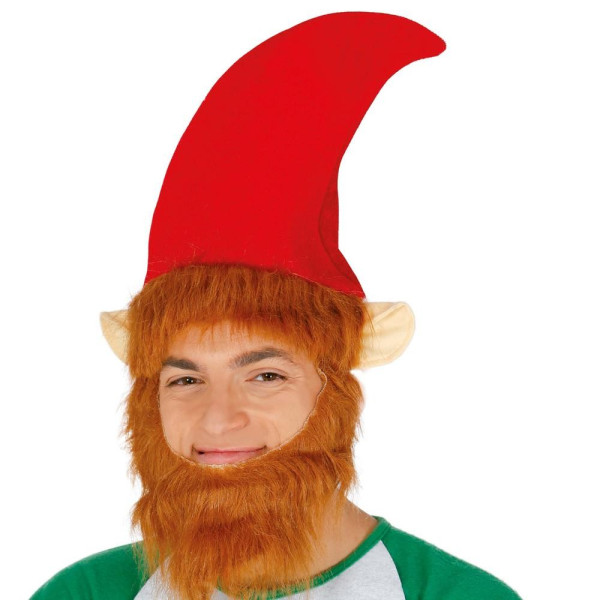 Gorro de Elfo con Barba para Adulto