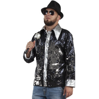 Camisa de Lentejuelas para Adulto