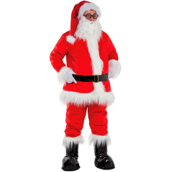 Disfraz de Papá Noel Deluxe para Adulto