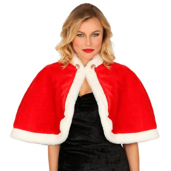 Capa de Mamá Noel para Adulto