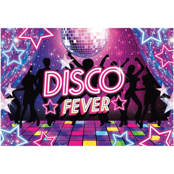 Banner de Disco Fever de 220 x 150 Centímetros
