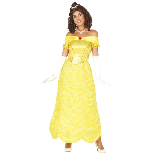 Disfraz de Princesa de color Amarillo para Adulto